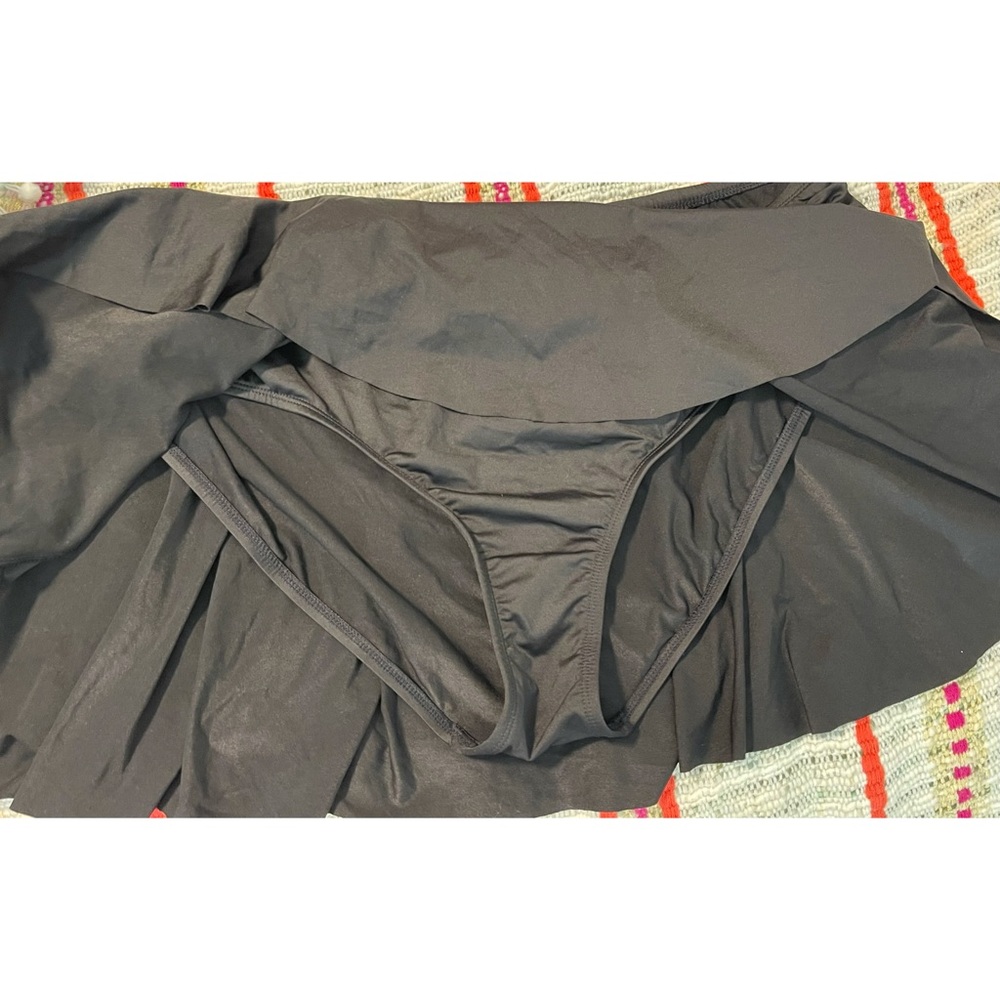Kohl’s  Black Swim Skirt NWT Size 2X - Picture 4 of 9